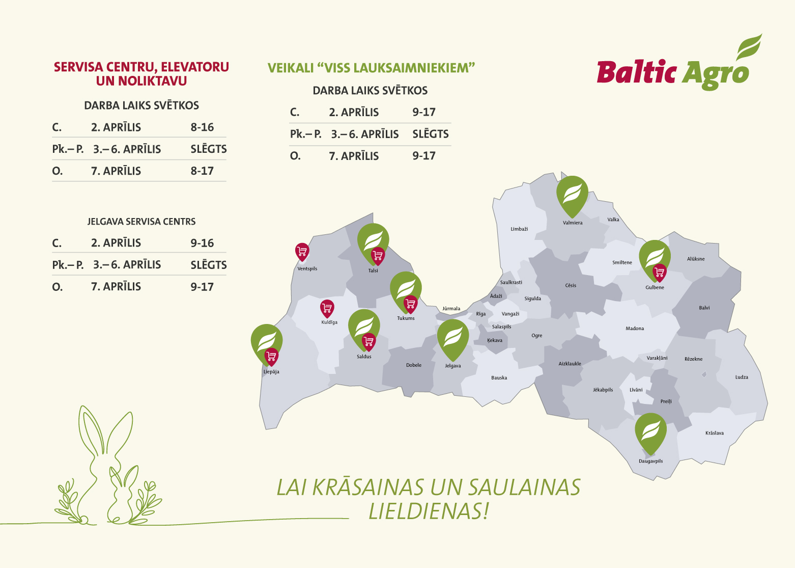 DARBA LAIKS SVĒTKU PERIODĀ